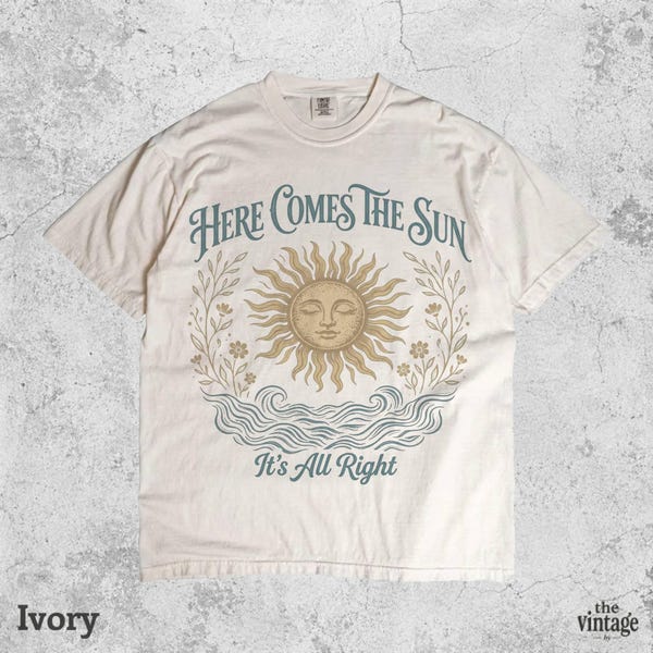 Boho Sun Vintage Shirt vintage graphic tee by TheVintageBy