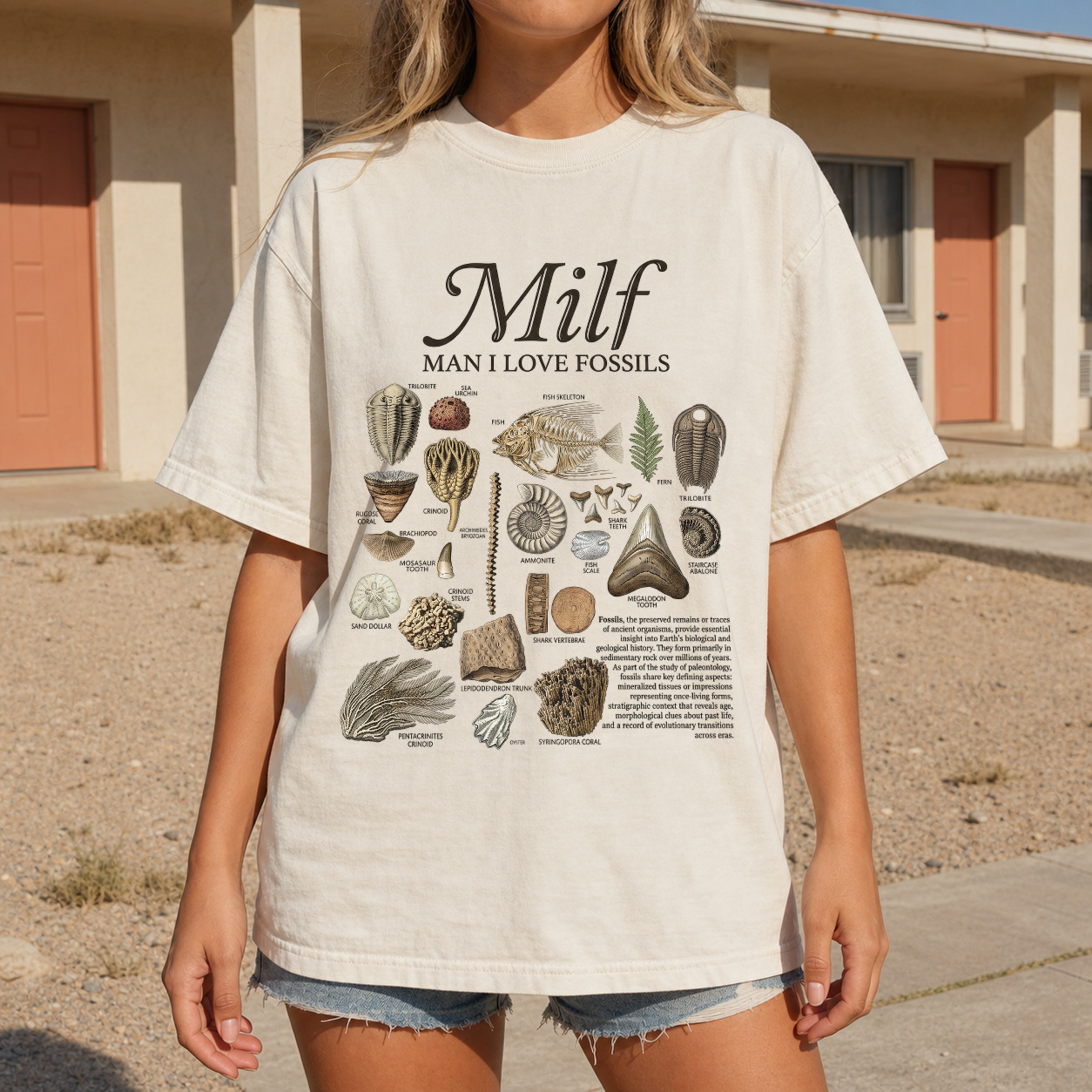 Man i love fossils product view 4