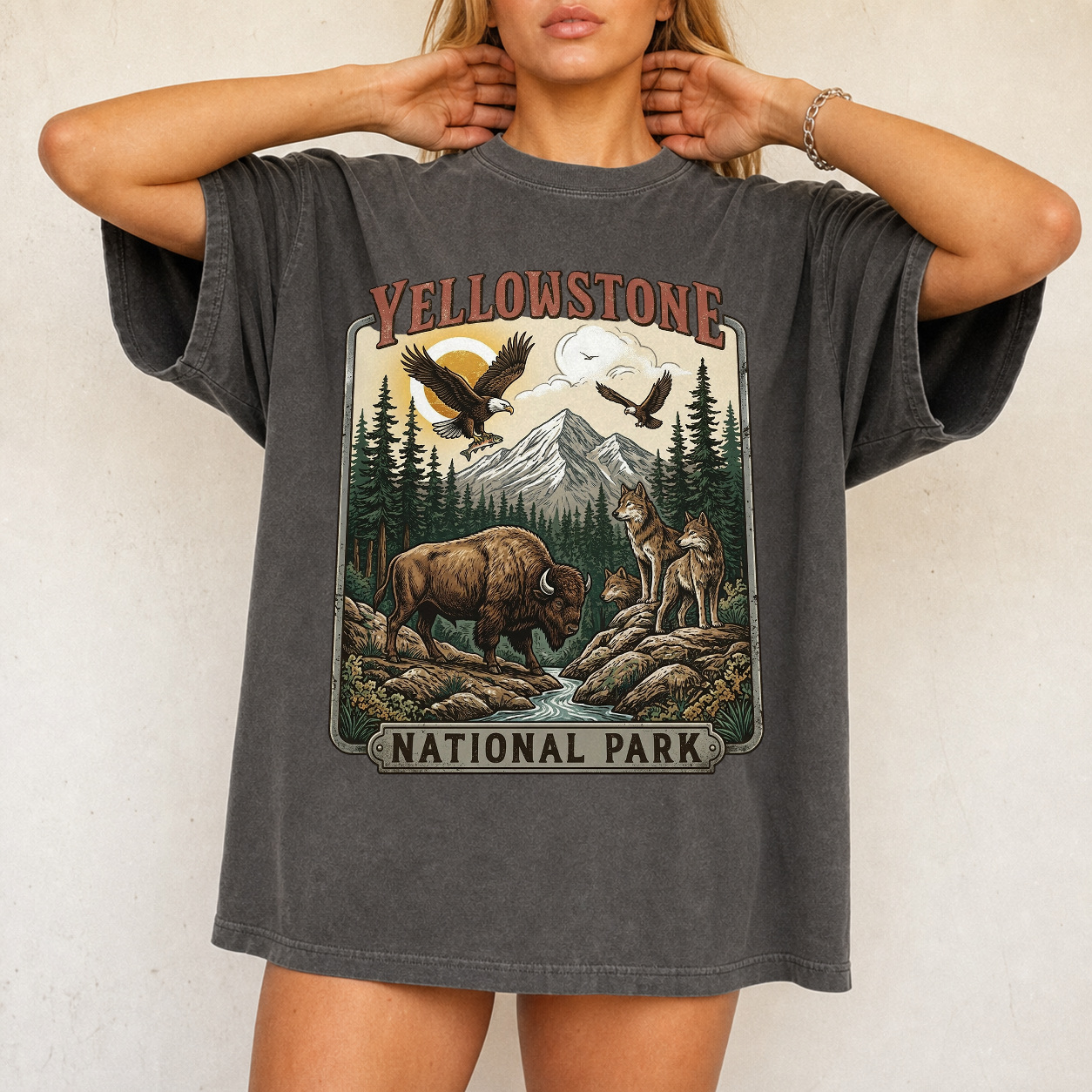 Yellowstone National Park Shirt product view 2