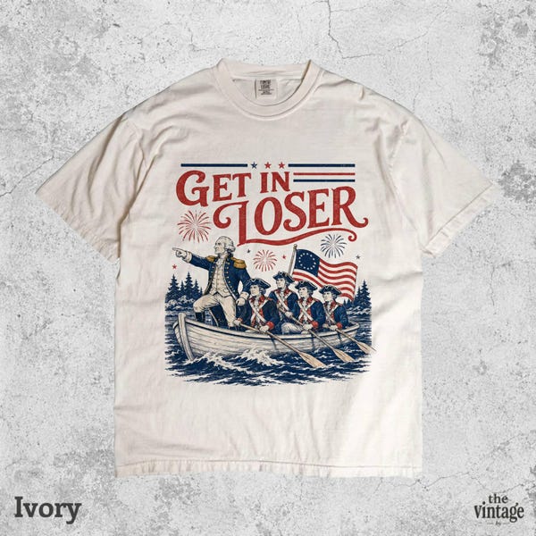 george washington vintage graphic tee by TheVintageBy